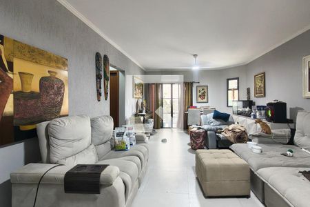 Sala de apartamento para alugar com 2 quartos, 93m² em Vila Tupi, Praia Grande