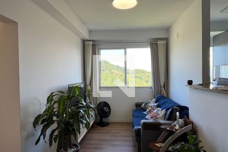Sala de apartamento para alugar com 3 quartos, 122m² em Morro Nova Cintra, Santos
