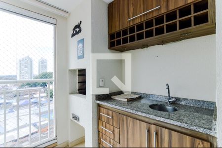 Área gourmet de apartamento para alugar com 3 quartos, 114m² em Vila Santo Antônio, Guarulhos