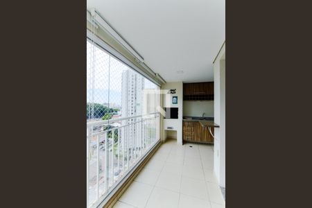 Varanda  da Sala de apartamento para alugar com 3 quartos, 114m² em Vila Santo Antônio, Guarulhos