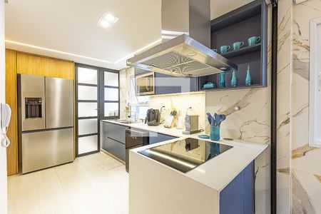Cozinha de apartamento à venda com 3 quartos, 85m² em Moema, São Paulo