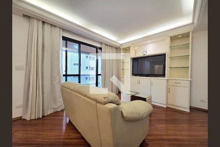 Sala de apartamento para alugar com 3 quartos, 95m² em Moema, São Paulo