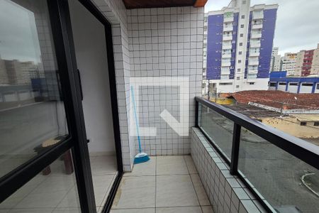 Varanda de apartamento para alugar com 2 quartos, 70m² em Aviação, Praia Grande