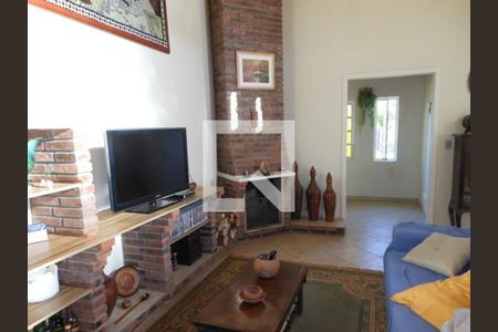Sala de casa de condomínio para alugar com 4 quartos, 263m² em Águas claras, Viamão