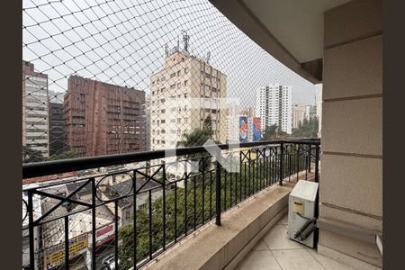 Varanda de apartamento para alugar com 2 quartos, 60m² em Vila Nova Conceição, São Paulo