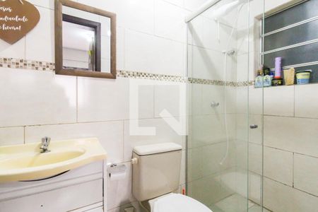 Banheiro de apartamento para alugar com 1 quarto, 56m² em Vila Parque Brasilia, Cachoeirinha