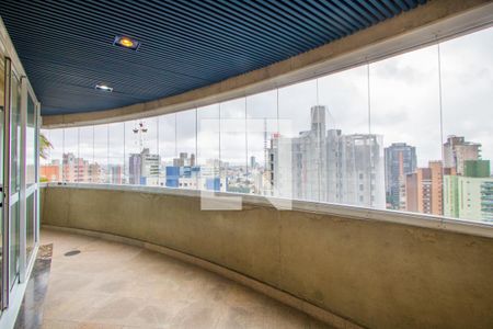 Varanda da sala de apartamento para alugar com 4 quartos, 296m² em Jardim, Santo André