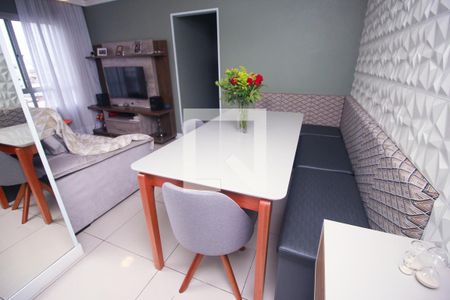 Sala de Jantar de apartamento à venda com 3 quartos, 60m² em Parque Marajoara, Santo André