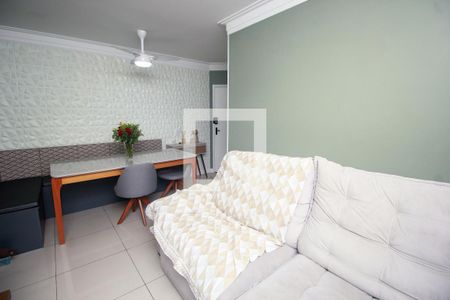 Sala de apartamento à venda com 3 quartos, 60m² em Parque Marajoara, Santo André