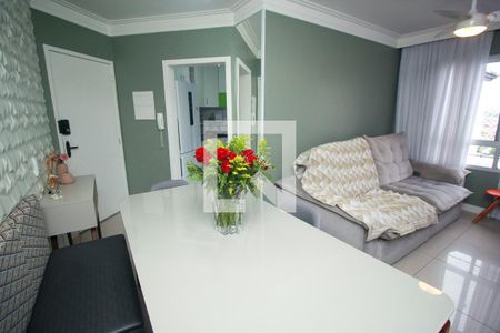 Sala de Jantar de apartamento à venda com 3 quartos, 60m² em Parque Marajoara, Santo André