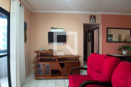 Sala de apartamento para alugar com 2 quartos, 112m² em Guilhermina, Praia Grande