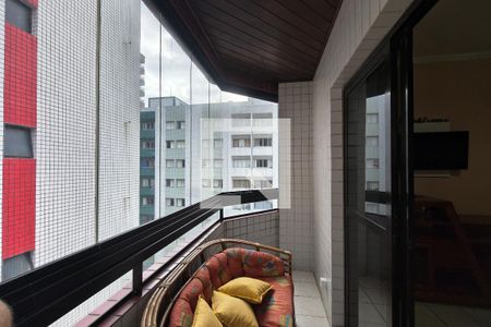 Sacada de apartamento para alugar com 2 quartos, 112m² em Guilhermina, Praia Grande