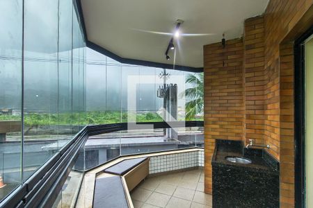 Sacada  de apartamento para alugar com 2 quartos, 67m² em Vila Caiçara, Praia Grande
