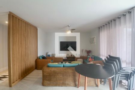Sala de apartamento para alugar com 3 quartos, 180m² em Centro, Guarujá