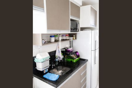 Cozinha de apartamento à venda com 1 quarto, 49m² em Mário Quintana, Porto Alegre