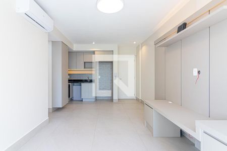 Sala de apartamento à venda com 1 quarto, 45m² em Indianópolis, São Paulo