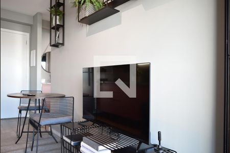 Sala/Cozinha Integrados de apartamento para alugar com 1 quarto, 29m² em Pinheiros, São Paulo