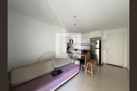 Sala  de apartamento à venda com 1 quarto, 37m² em Taquara, Rio de Janeiro