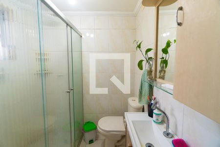 Banheiro da Suíte de apartamento para alugar com 1 quarto, 66m² em Americanopolis, São Paulo