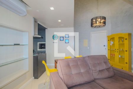 Sala de apartamento para alugar com 1 quarto, 64m² em Vila Ipiranga, Porto Alegre