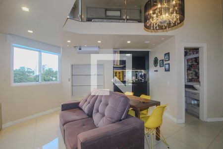 Sala de apartamento para alugar com 1 quarto, 64m² em Vila Ipiranga, Porto Alegre
