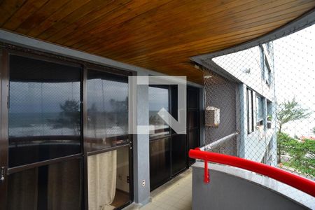 Varanda - Sala de apartamento para alugar com 1 quarto, 71m² em Barra da Tijuca, Rio de Janeiro