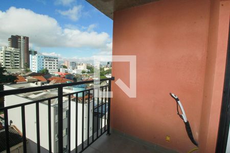 Varanda da Sala de apartamento à venda com 2 quartos, 44m² em Jardim, Santo André