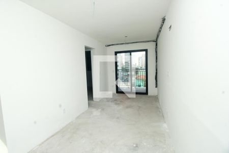 Sala de apartamento à venda com 2 quartos, 44m² em Jardim, Santo André