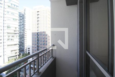 Varanda de apartamento para alugar com 1 quarto, 26m² em Vila Nova Conceição, São Paulo