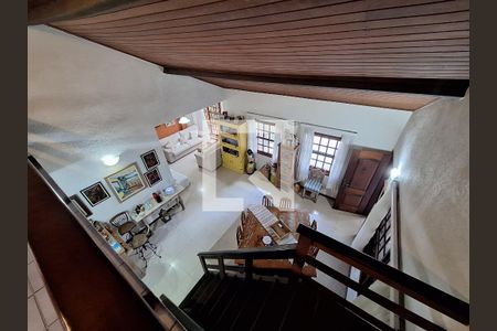 Sala de casa de condomínio à venda com 4 quartos, 417m² em Matapaca, Niterói