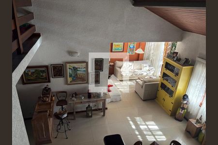 Sala de casa de condomínio à venda com 4 quartos, 417m² em Matapaca, Niterói