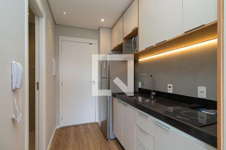 Sala/Cozinha de kitnet/studio para alugar com 1 quarto, 23m² em Vila Ema, São Paulo