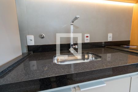 Sala/Cozinha de kitnet/studio para alugar com 1 quarto, 23m² em Vila Ema, São Paulo