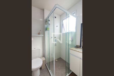 Banheiro da Suíte de apartamento à venda com 2 quartos, 54m² em Quitaúna, Osasco