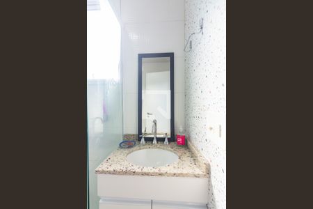 Banheiro da Suíte de apartamento à venda com 2 quartos, 54m² em Quitaúna, Osasco