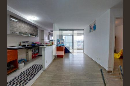Sala/Cozinha de apartamento à venda com 2 quartos, 67m² em Brooklin, São Paulo
