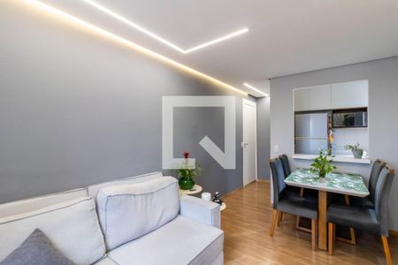 Sala de apartamento para alugar com 2 quartos, 48m² em Ponte Grande, Guarulhos