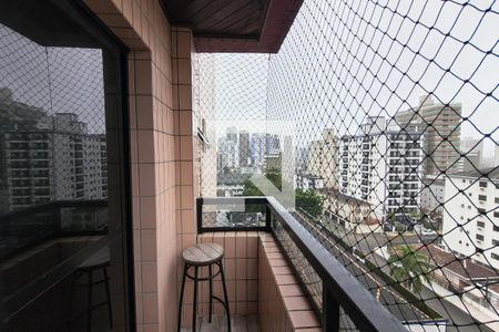 Sacada  de apartamento para alugar com 2 quartos, 67m² em Guilhermina, Praia Grande