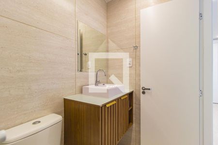 Banheiro de kitnet/studio à venda com 1 quarto, 29m² em Mooca, São Paulo