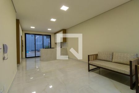 Sala de casa de condomínio para alugar com 3 quartos, 167m² em Parque Rincao, Cotia
