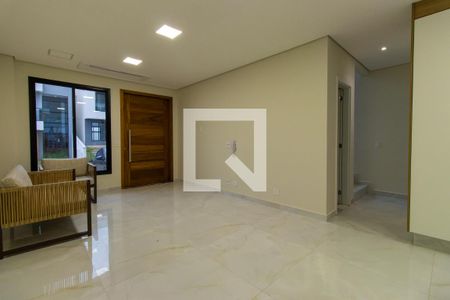 Sala de casa de condomínio para alugar com 3 quartos, 167m² em Parque Rincao, Cotia