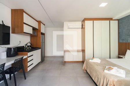 Studio - Quarto  de kitnet/studio para alugar com 1 quarto, 34m² em Vila Gomes Cardim, São Paulo