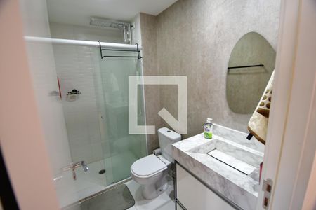 Banheiro de apartamento para alugar com 1 quarto, 40m² em Cambuí, Campinas