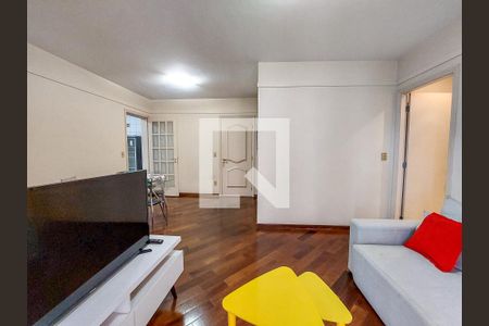 Sala de apartamento à venda com 3 quartos, 90m² em Cidade Monções, São Paulo