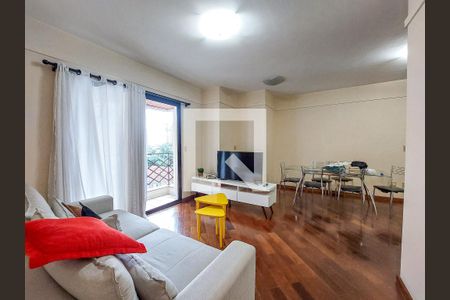 Sala de apartamento à venda com 3 quartos, 90m² em Cidade Monções, São Paulo