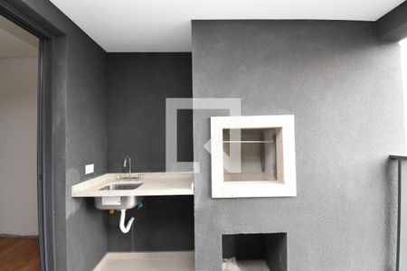Sacada com Churrasqueira de apartamento à venda com 3 quartos, 90m² em Boa Vista, Curitiba
