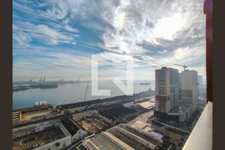 Vista da Sala de apartamento para alugar com 2 quartos, 45m² em Santo Cristo, Rio de Janeiro