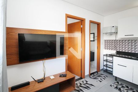 Sala de kitnet/studio para alugar com 1 quarto, 25m² em Lageado, Cotia