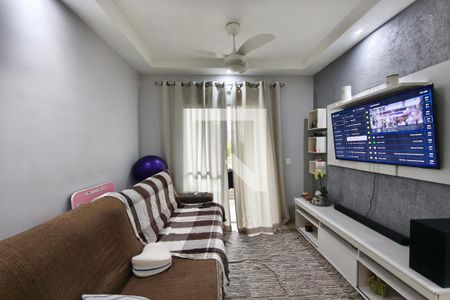 Sala de apartamento para alugar com 3 quartos, 78m² em Jardim Santa Eudoxia, Campinas