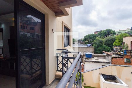 Varanda Sala de apartamento à venda com 1 quarto, 41m² em Vila Mangalot, São Paulo